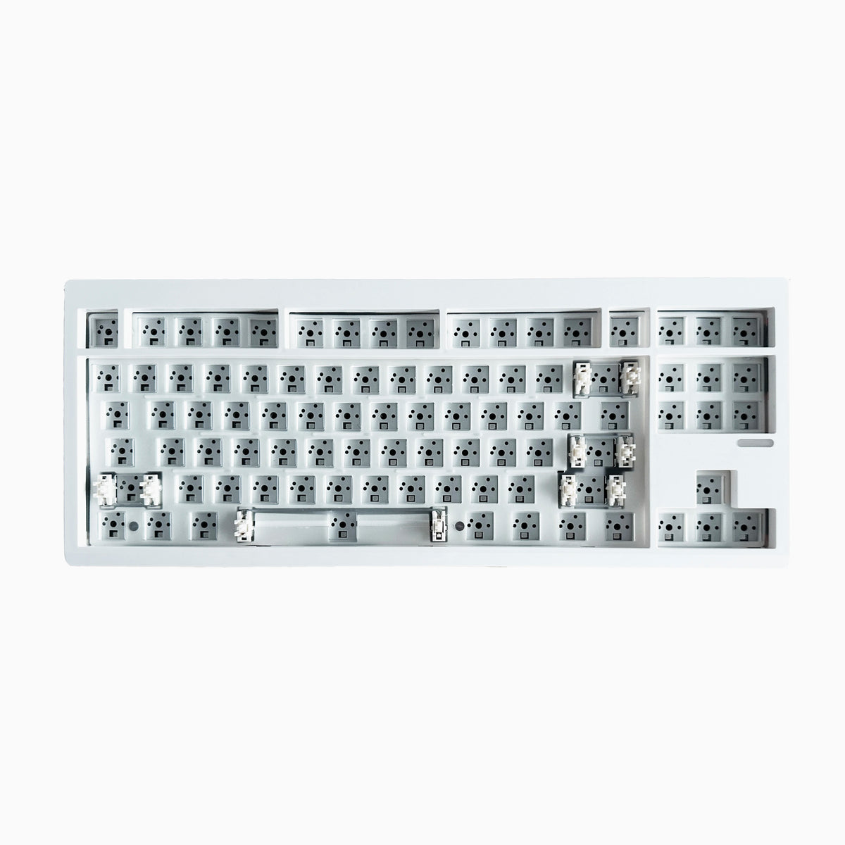 ZUOYA GMK87L Mechanical Keyboard KIT  Gasket Structure VIA /Qmk Programmable Hot-Swap Three Mode Wireless RGB Keyboard KIT
