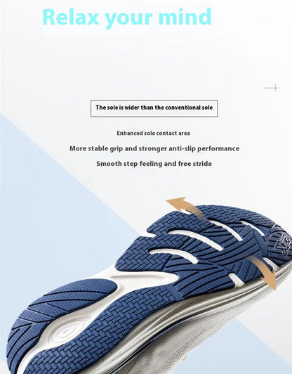 Xtep QINGYUN LITE Running Shoes For Men 2025 Spring Cushioning Wear-Resistant Lightweight Comfortable Sneakers 975219110056