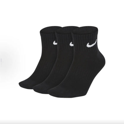 Nike Logo Athletic High-Top-sokker Træningssokker til midt på læggen Unisex-stil Kombinationspakke Hvid SX7676-100