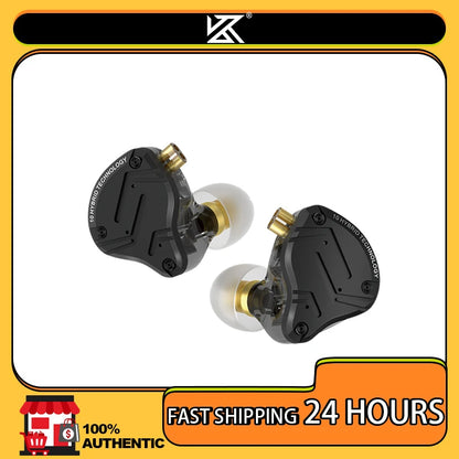 KZ ZS10 Pro X Wired HiFi Earphones Hybrid Driver In-Ear Monitor Earbuds with Powerful Bass, Music Headphones for Audiophile Sound