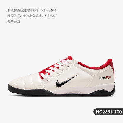 Scarpe sportive da uomo Nike genuine Total 90, stile calcio, leggere e basse, HQ2851-100