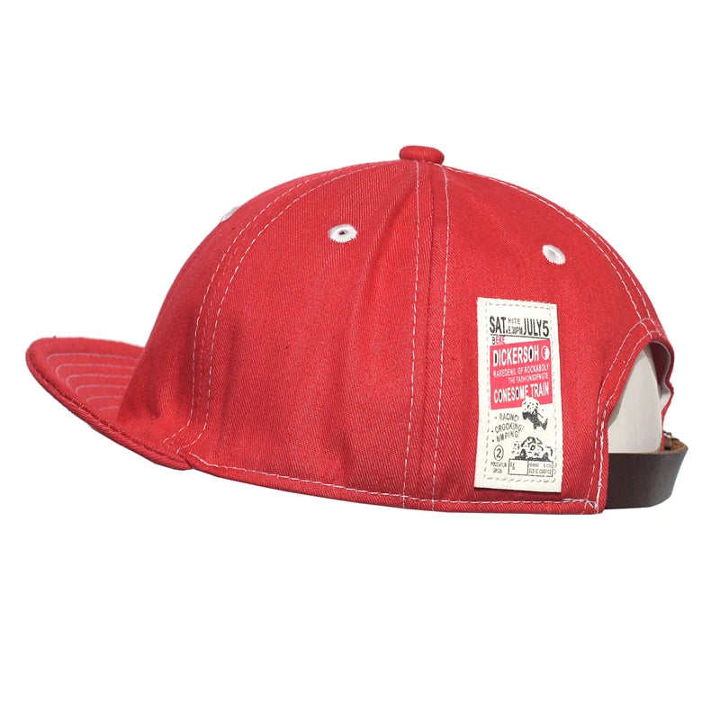 Four Seasons Fashion baseballkasket i denim med kort skygge til mænd og kvinder – Dad Hat – justerbar i Trucker-stil – kasketter med lav profil