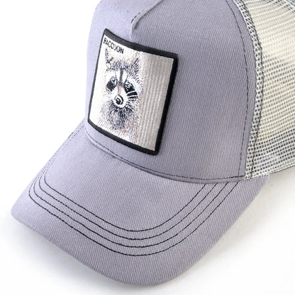 Spring Summer Baseball Cap With Lion Embroidery Patch Snapback Trucker Caps Men Women Drake Baseball Hats Four Season Sun Hat