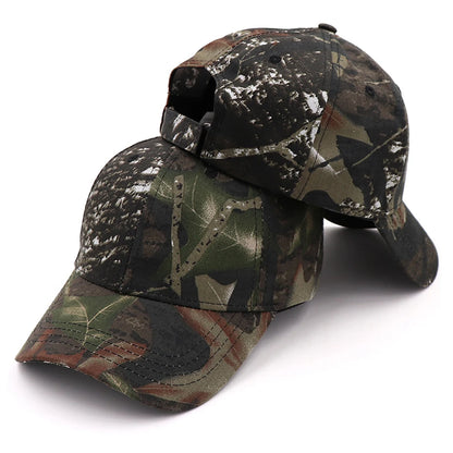 Camouflage til mænd og kvinder, baseballkasket, udendørssport, jungle, jagt, solhat, unisex, bomuld, taktiske kasketter, Gorras MZ0438