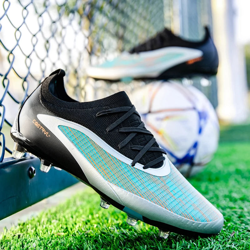 Chuteiras de futebol para homem: leve, respirável, antiderrapante, sapatilhas de treino, ténis desportivos para atividades ao ar livre