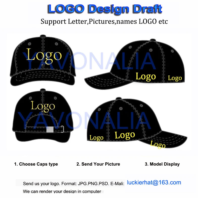 Cappellino da baseball a visiera piatta con logo personalizzato stampato o ricamato, cappellino unisex da esterno, cappellino hip hop "Dad Hat", gorras da uomo, cappellino street snapback