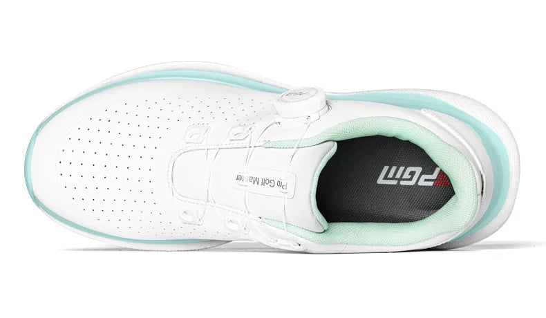 PGM Women Golf Shoes Summer Heat Dissipation Breathable Holes High Elasticity Height Outdoor Sports Sneakers XZ430