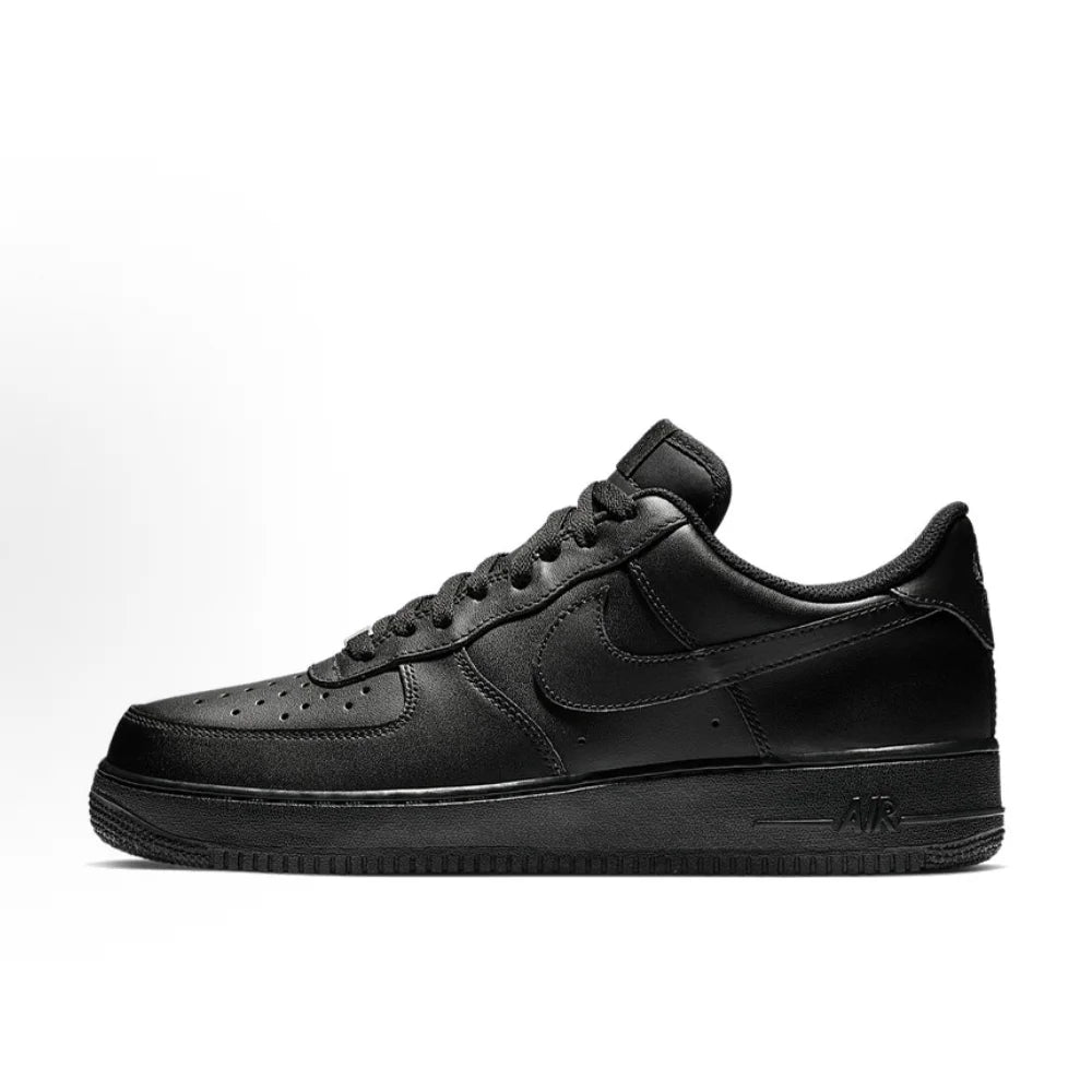 Nike Air Force 1 '07 Unisex Casual Sneakers Iconic Leather Low-Top Classic Comfort Shoes CW2288-001