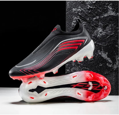 Nouvelles chaussures de football pour hommes, chaussures de football de haute qualité pour l'entraînement, crampons pour terrain gazonné, baskets très vendues, chaussures de futsal pour matchs en salle, antidérapantes po