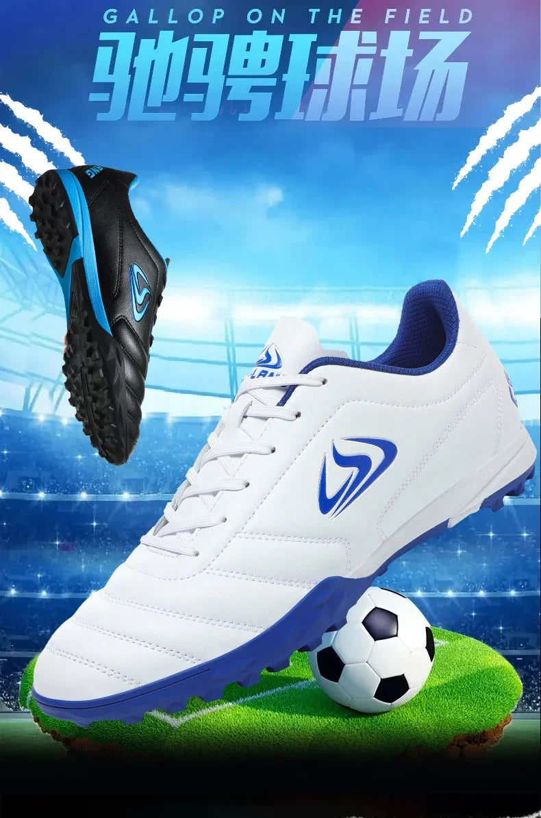 Męskie buty piłkarskie, młodzieżowe buty do futbolu, oddychające, wygodne, sportowe buty treningowe, buty z kolcami, oryginalne buty piłkarskie dla dzieci