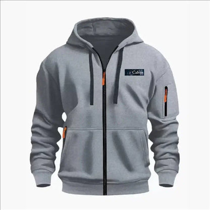 Produit gaming premium Fraquane, Men's Sweatshirts with Zipper Pockets Thin Solid Color Half Tracksuit Casual Outdoor Hooded Tracksuit Long Sleeves Jacket Coats, équipement gamer
