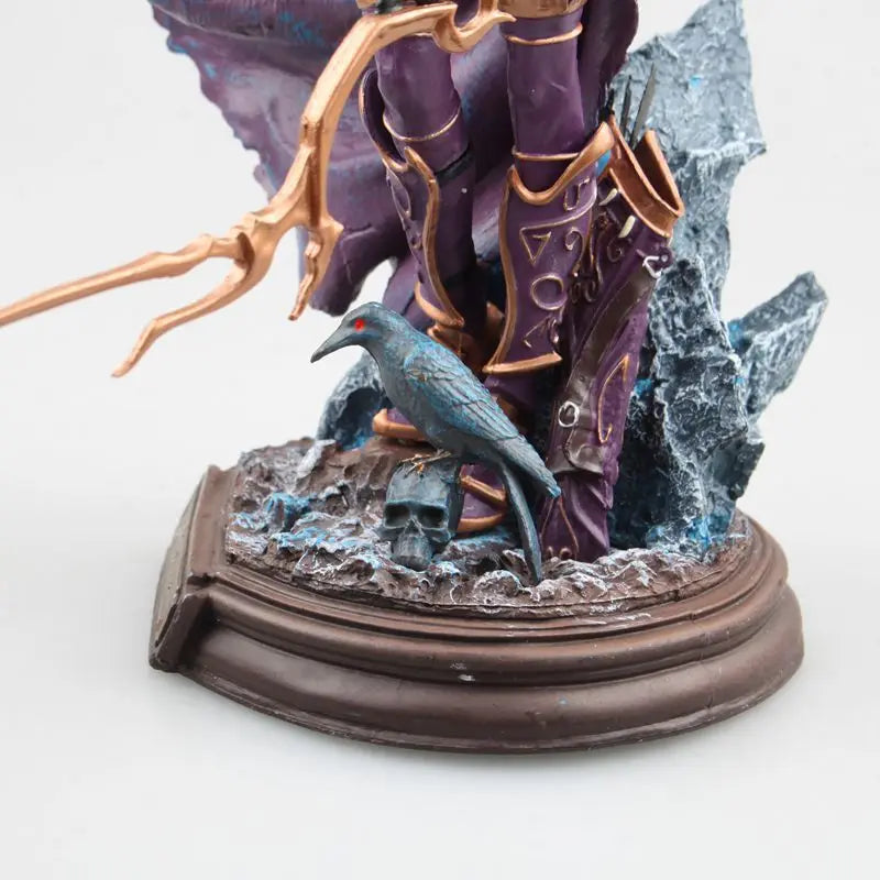23cm World Of Warcraft Sylvanas Windrunner Action Figures Queen Of The Undead Pvc Model Doll Collection Ornaments Gift For Kids