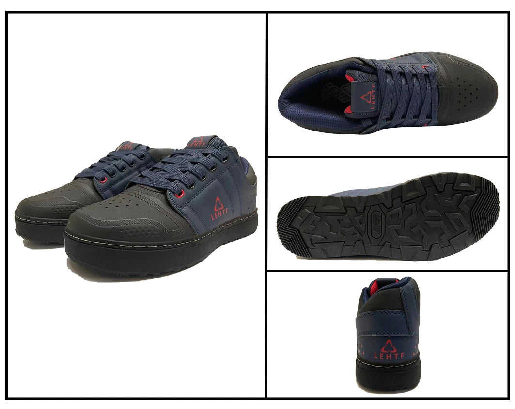 Lockless Cycling Shoes Men Women Outdoor Hiking Cycling Training Sports Non-slip Breathable Mesh Lace-Up Cycling Footwear