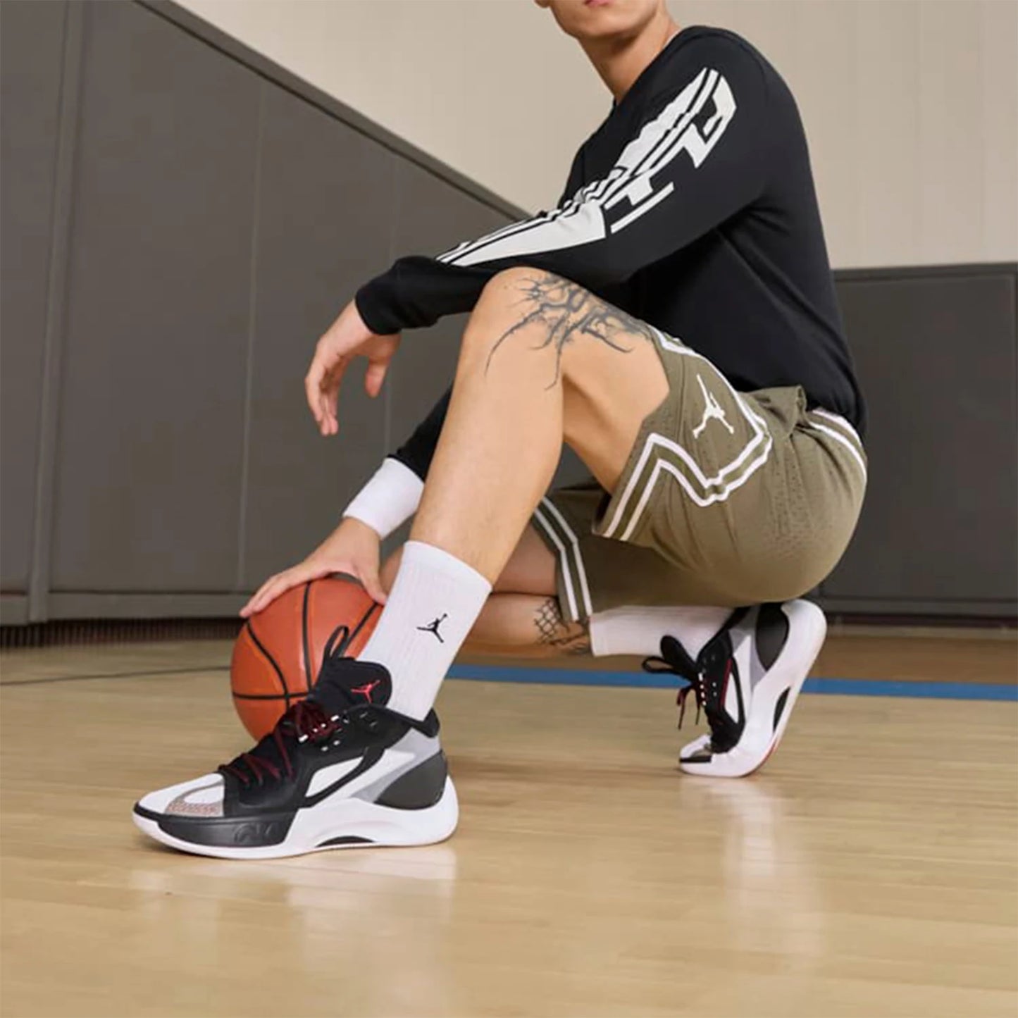 Nike Official Air Jordan Zoom Men's Low-Top Performance Basketball Shoes DH0248-001