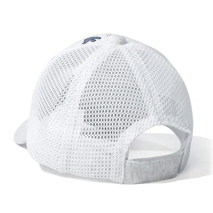 Toddler Baseball Hat Sun Protection Baby Cap Adjustable Fit Mesh Baseball Hat Outdoor Beach Sun Cap for Kids 1-5Years