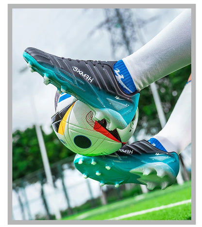 Buty piłkarskie Double Star Adult Youth AG – antypoślizgowe, wytrzymałe buty do piłki nożnej na sztuczną i naturalną trawę, przeznaczone do treningów i meczów, dla mężczyzn i kobiet