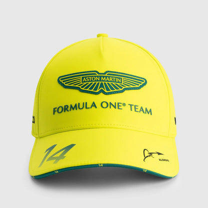 F1-racerholdet Aston Martin – Baseballkasket til daglig træning – Fernando Alonso – Herre – Udendørs solcreme – Solhat – Casual mode – Kasket med skygge
