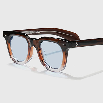 Luxury Brand Designer Classic Acetate Tortoise High Quality Sunglasses Man Retro Eyewear Fashion Men Outdoor Eyeglasses 148mm