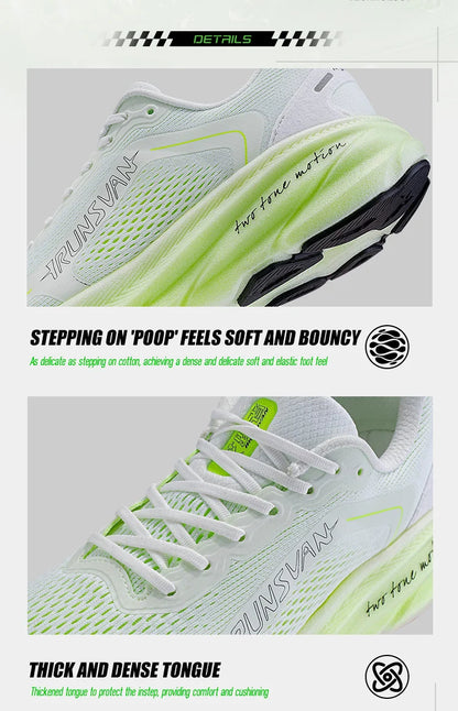 IRUNSVAN Nuove scarpe da maratona con soletta in carbonio: leggere, ammortizzanti e adatte come scarpe sportive da uomo