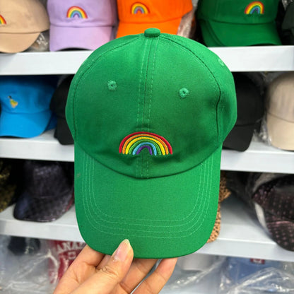 Unisex Baseball Cap Rainbow Embroidery Sports Hats Fashion Hat Cap For Men Women Streetwear Dad Hats