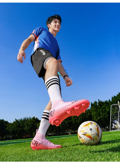 Botas de fútbol para hombre nuevas en oferta, zapatillas profesionales de futsal de alta calidad, tacos de fútbol para mujer unisex, ultraligeras TF/FG