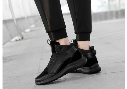 Buty podwyższające z wysoką cholewką – obuwie podwyższające – wkładki podwyższające dla mężczyzn 6 cm, 8 cm, 10 cm – trampki