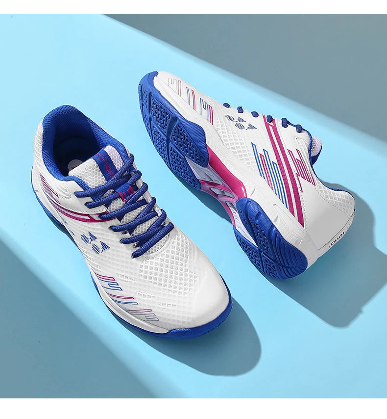 Professional Badminton Shoes Sneakers Mens Breathable Anti-slip Tennis Sport Shoes for Men Women Training Sneakers