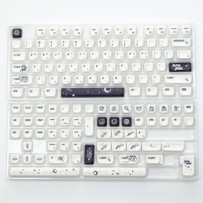 KBDiy KOA Profile Keycap GMK Style Retro 9009 Theme PBT Keycaps For Mechanical Keyboard Gaming KIT Korean 139 Keys ISO Key Cap