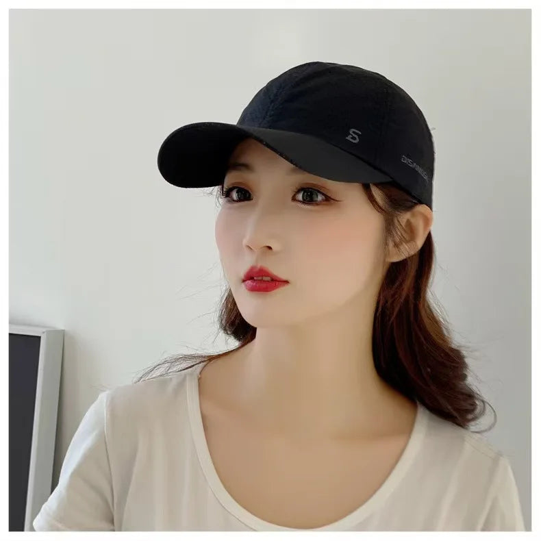Original Design Running Cap Thin Quick Drying Breathable Duck Tongue Outdoor Men's woman Sun Summer Fishing Avisor Baseball Cap