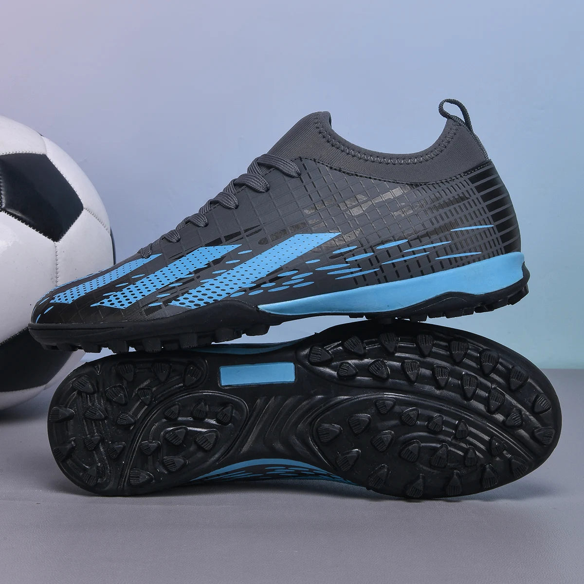 Chaussures de football pour homme, chaussures de futsal, chaussures de football en salle, sport, match, entraînement, enfants, crampons TF, gazon, cheville, best-seller, haute qualité, légères