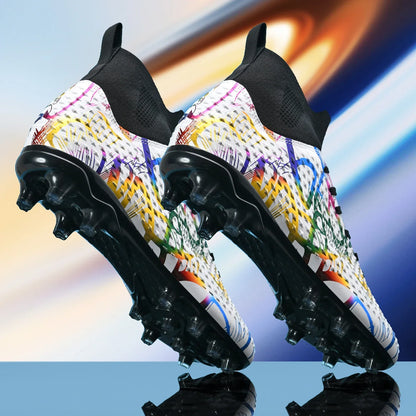Chaussures de football spéciales pour les nouveaux élèves, chaussures de football d'entraînement pour adolescents, compétitions, tailles 31-46 #   Chaussures de sport d'extérieur montantes pour étudiants