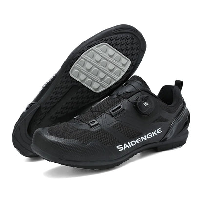 Zapatillas de ciclismo unisex nuevas, profesionales, ligeras, de lujo, originales, de carretera, de goma, para MTB, de competición, de moda, para bicicleta urbana y deportes callejeros