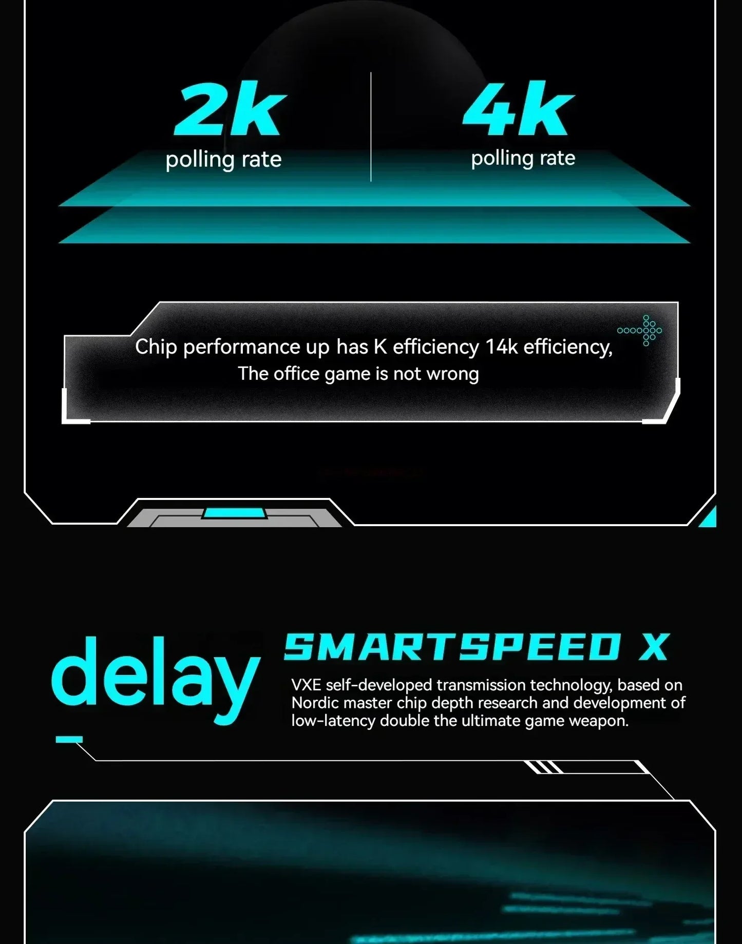 VXE Dragonfly R1 Pro Max Gaming Mouse, Wireless Bluetooth Gaming Mouse with PAW3395 Sensor, Rechargeable Lightweight Ergonomic Esports Mouse