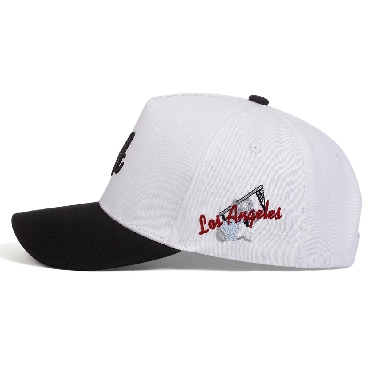Unisex A Letter Side Los Angeles Embroidery Baseball Caps Spring Autumn Outdoor Adjustable Casual Hats Sunscreen Hat Sports Cap
