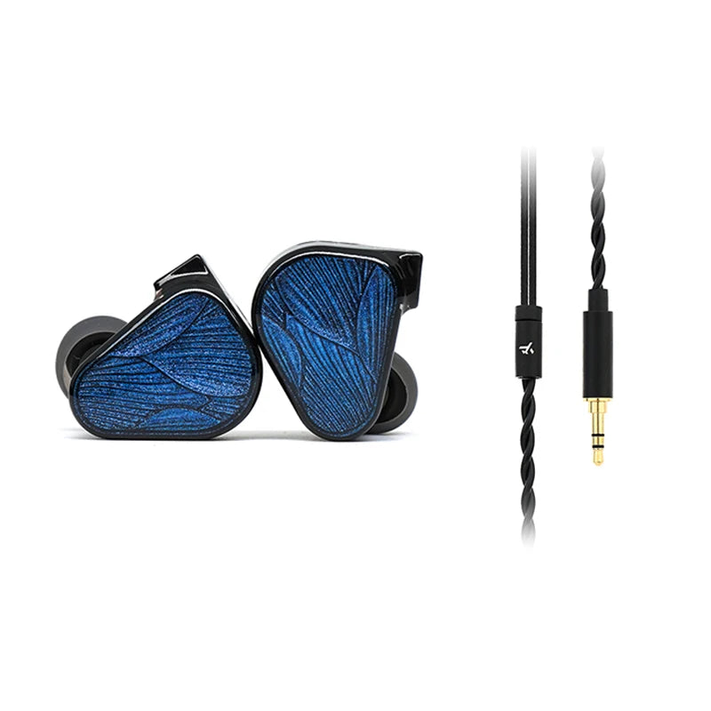 TRUTHEAR Zero:BLUE2 Dual Dynamic Driver Earphones Wired IEMs, HiFi In-Ear Headphones with Detachable 0.78mm 2Pin Cable, 3.5mm Plug
