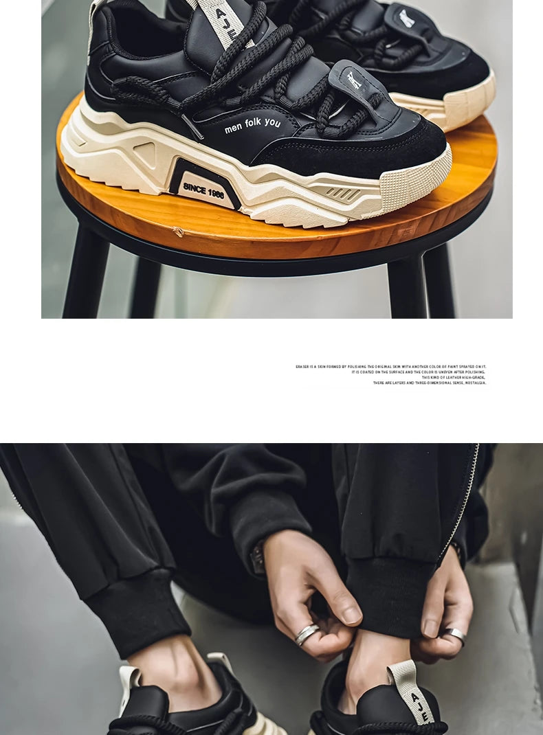 Lässige Herren-Sneaker – Frühlingsmode – Vielseitige Low-Top-Skateboard-Schuhe für Herren, geeignet für Outdoor-Sportarten