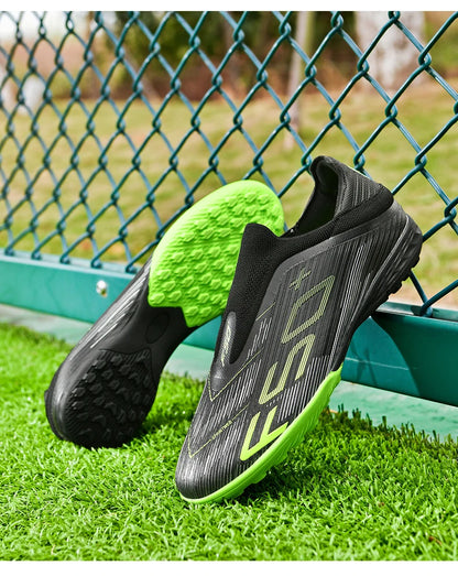 New Men Soccer Shoes Match Football Boots Sneakers Non-Slip Grass Cleats High-quality Futsal Indoor Hot-selling High-top Outdoor