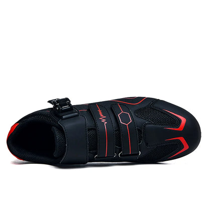 Men Road Bike Cycling Shoes Women Cycling Sports Shoes Compatible With SPD&Look Delta Cleats Outdoor Mountain Bike Cycling Shoes