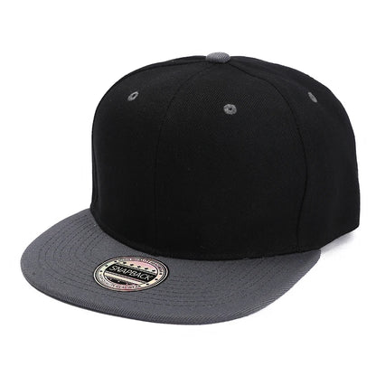 Cappellino da baseball a visiera piatta con logo personalizzato stampato o ricamato, cappellino unisex da esterno, cappellino hip hop "Dad Hat", gorras da uomo, cappellino street snapback