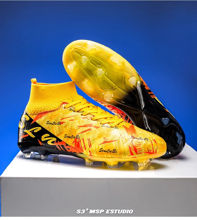 Botas de fútbol profesionales para hombre, zapatillas de fútbol Society, tacos de fútbol FG ultraligeros para entrenamiento, calzado deportivo de fútbol para exterior