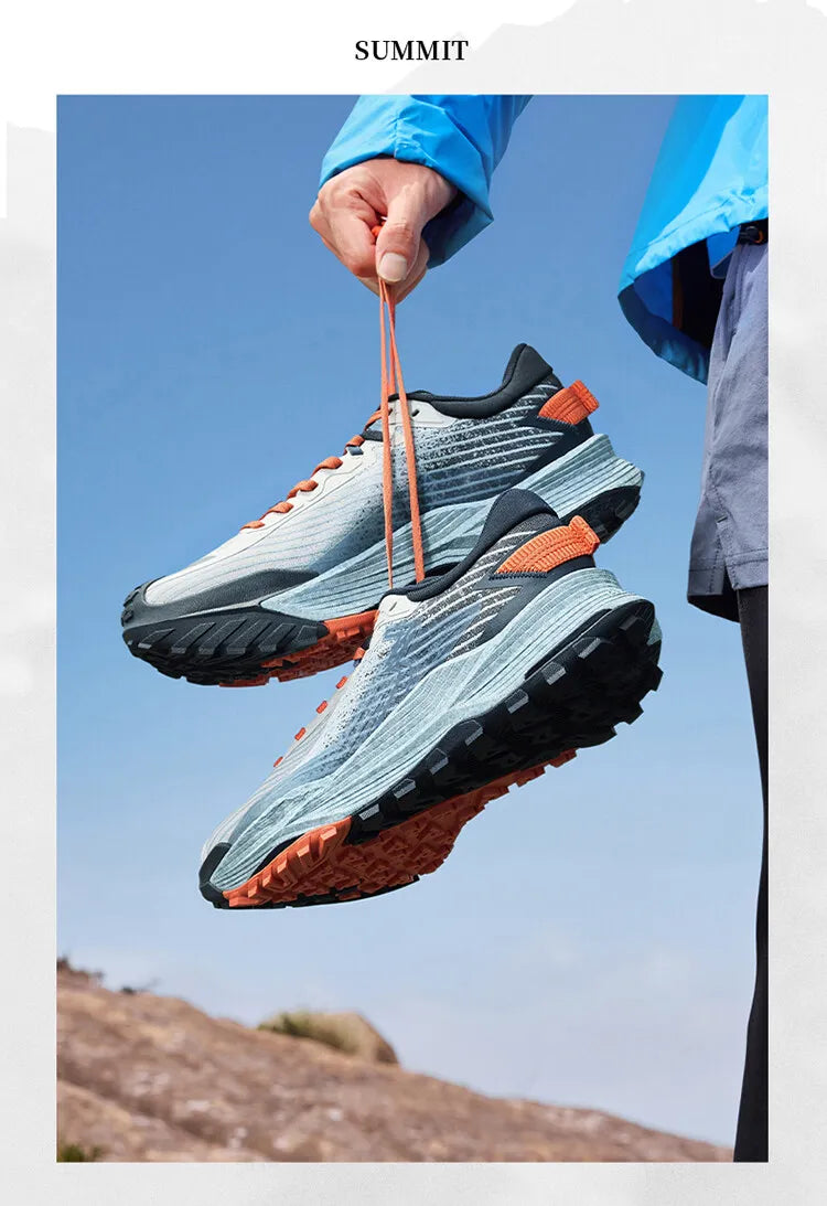 361 Degrees WUXIA 2 Laufschuhe, leicht, atmungsaktiv, dämpfend, rutschfest, weich, Outdoor-Wanderschuhe, vielseitige Sneaker für Herren, 672542201