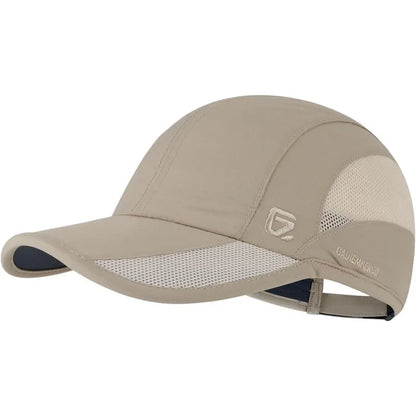 GADIEMKENSD Estate Uomo Sport Corsa Cappellino da baseball Uomo Golf Asciugatura rapida Donna Cappellino a rete con visiera e chiusura a scatto