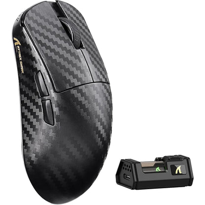 ATTACK SHARK R11 ULTRA 49g Carbon Fiber 8000Hz Wireless Gaming Mouse, 42000 DPI, 20000 FPS, PAW3950MAX, Nordic 52840 Chip