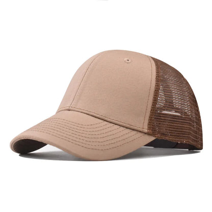 Cappellino da baseball per adulti, cappellino a rete, visiera curva poco profonda, cappello unisex, cappello estivo, cappello traspirante, cappellino da ombra, cappellino per primavera e autunno, cappellino hip hop aderente