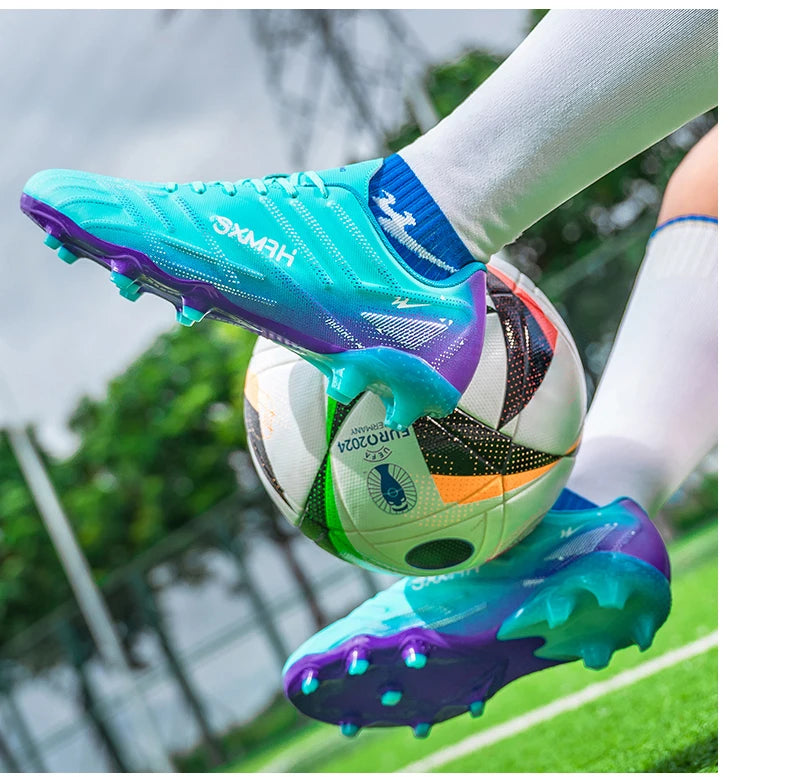 Buty piłkarskie Double Star Adult Youth AG – antypoślizgowe, wytrzymałe buty do piłki nożnej na sztuczną i naturalną trawę, przeznaczone do treningów i meczów, dla mężczyzn i kobiet