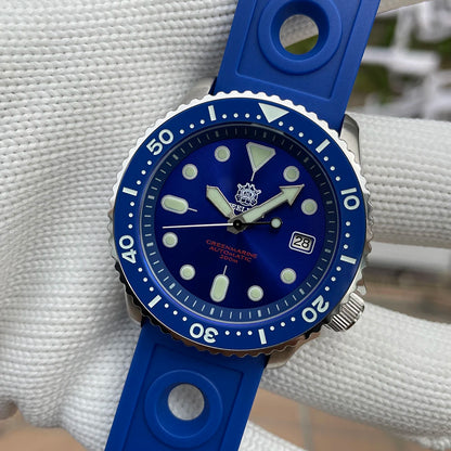 Mechanical Watch For Men STEELDIVE SD1973 Japan NH35 Automatic Movement Ceramic Bezel 200M Waterproof Classic Dive Small Abalone