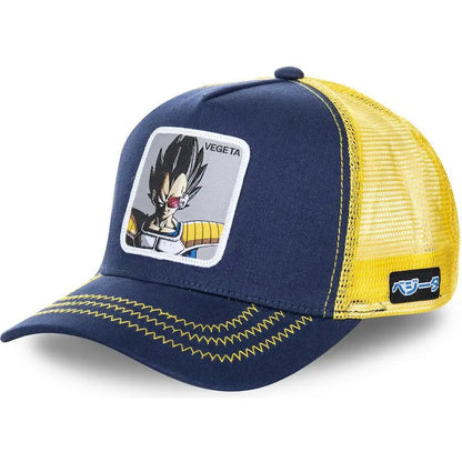 Casquette de baseball en coton Dragon Ball Styles Anime Son Goku - Hommes et femmes - Hip-hop - Papa - Casquette en maille ajustable - Casquette de camionneur