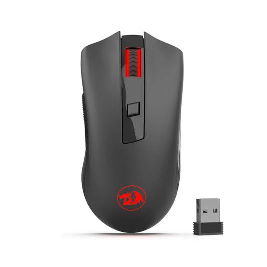 Redragon M652 Wireless Gaming Mouse 2.4G Optical Mouse with USB Receiver, 5 Adjustable DPI Levels, Ergonomic Wireless Mouse for Gaming & Office