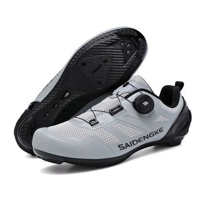 Zapatillas de ciclismo unisex nuevas, profesionales, ligeras, de lujo, originales, de carretera, de goma, para MTB, de competición, de moda, para bicicleta urbana y deportes callejeros