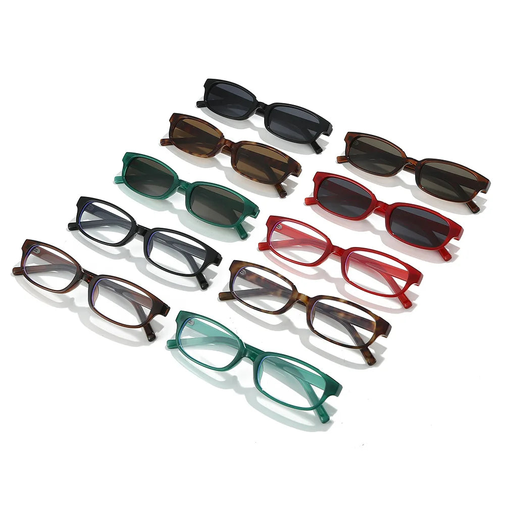 Uv400 Eyewear Versatile Unisex Sun Glasses Small Square Sunglasses Polarized Fashion Designer Eyepiece For Travel Fishing Daily